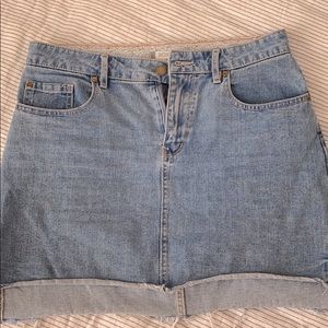Rosy Jean Skirt